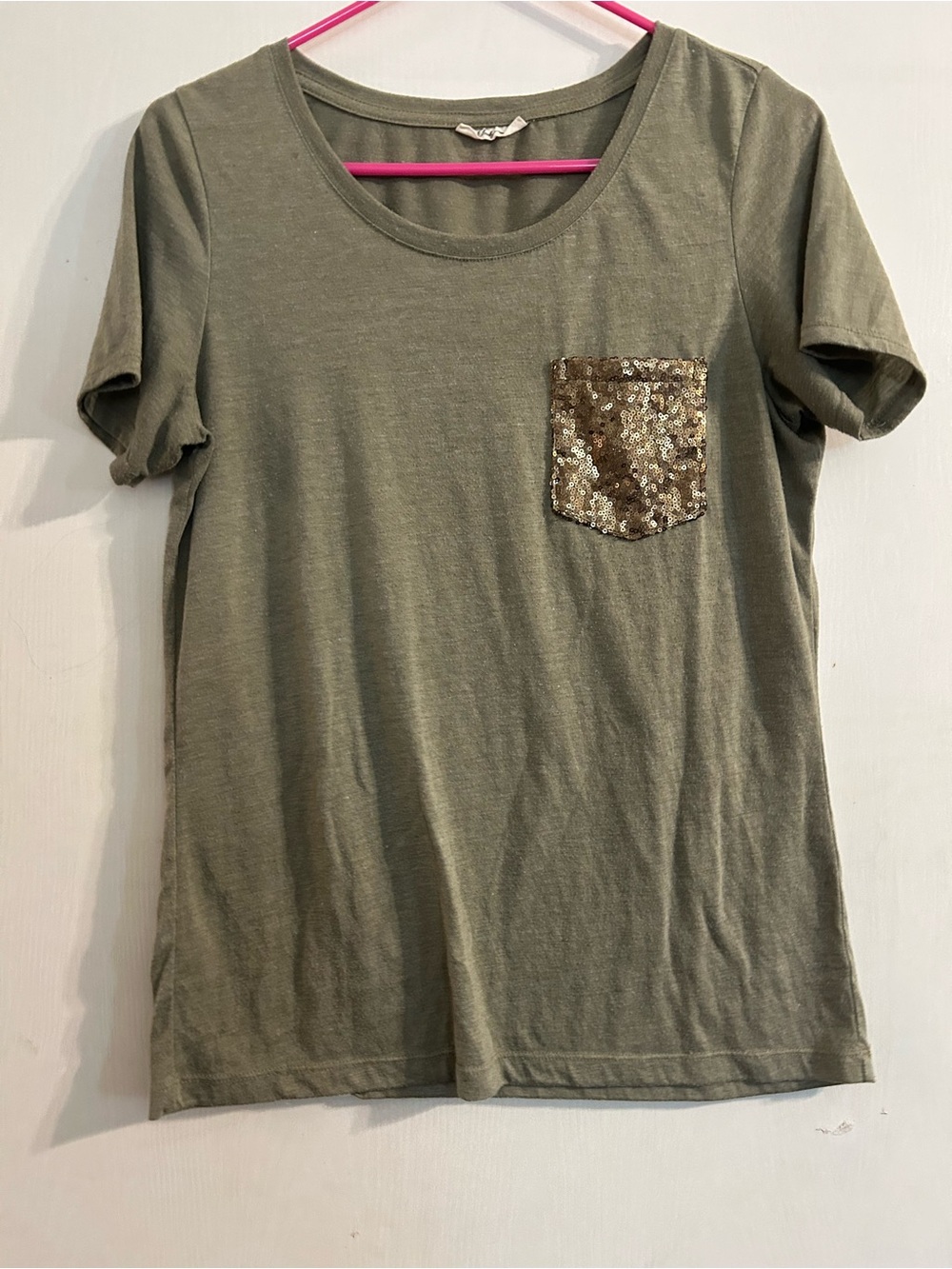 Cheekys Olive Green woman Short Sleeve T-Shirt